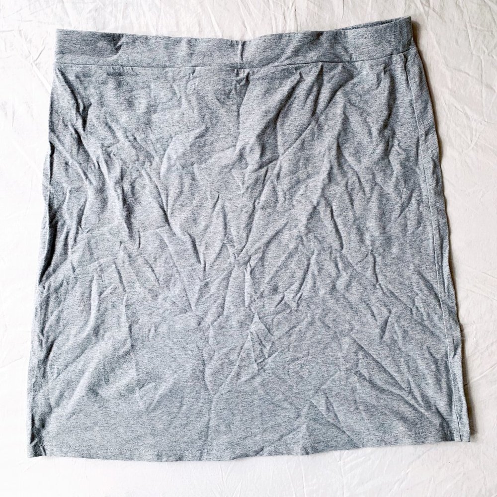 J.Jill Pima Cotton grey skirt XL